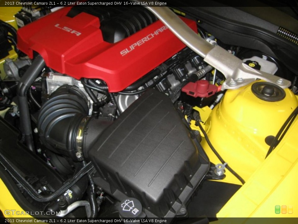 6.2 Liter Eaton Supercharged OHV 16-Valve LSA V8 Engine for the 2013 Chevrolet Camaro #76500809