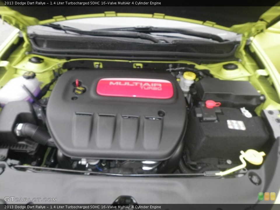 1.4 Liter Turbocharged SOHC 16-Valve MultiAir 4 Cylinder Engine for the 2013 Dodge Dart #76506560