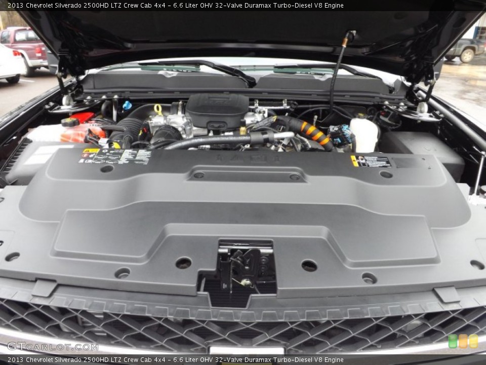 6.6 Liter OHV 32-Valve Duramax Turbo-Diesel V8 Engine for the 2013 Chevrolet Silverado 2500HD #76510034