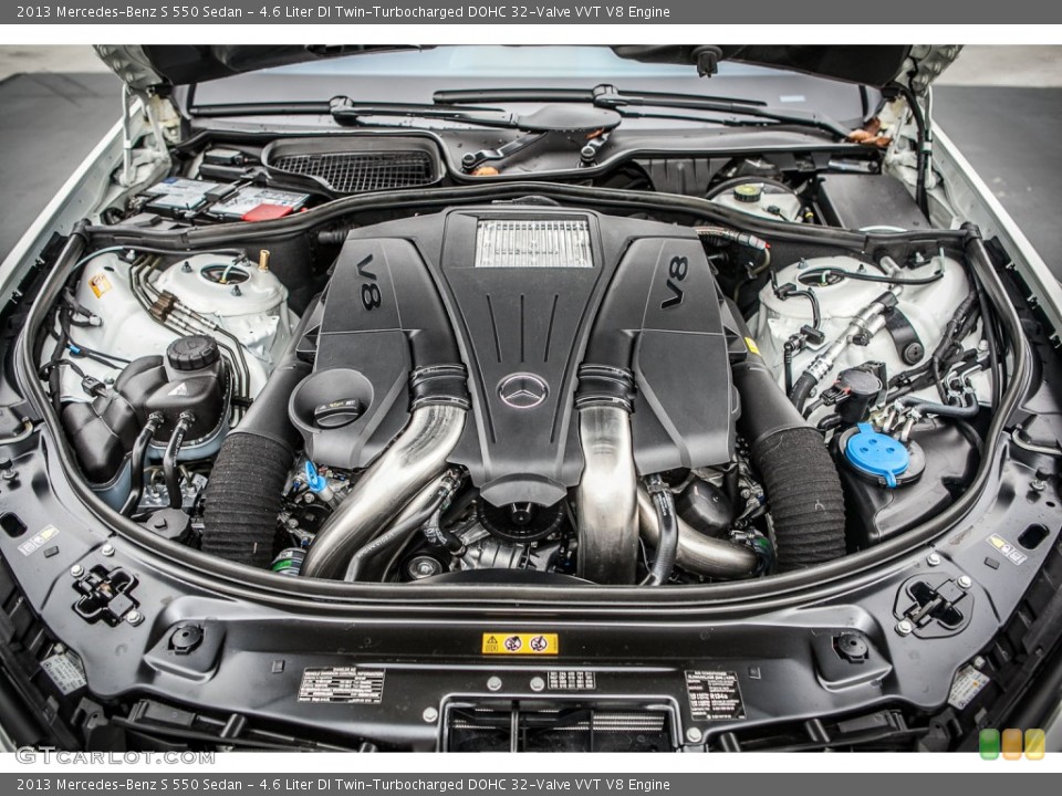 4.6 Liter DI Twin-Turbocharged DOHC 32-Valve VVT V8 Engine for the 2013 Mercedes-Benz S #76511867
