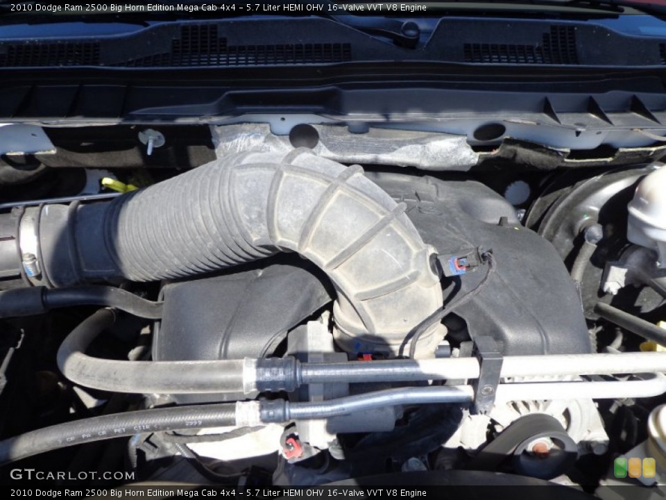 5.7 Liter HEMI OHV 16-Valve VVT V8 Engine for the 2010 Dodge Ram 2500 #76513238