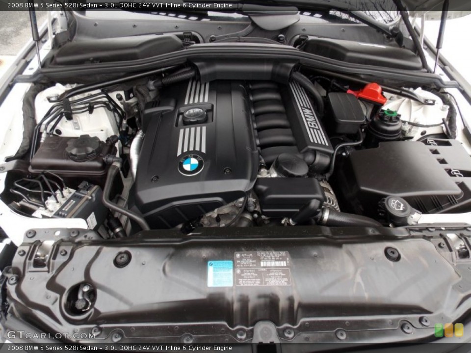 3.0L DOHC 24V VVT Inline 6 Cylinder Engine for the 2008 BMW 5 Series #76525082