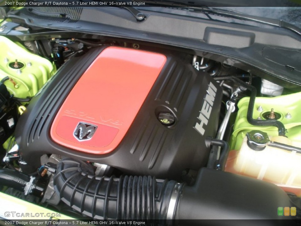 5.7 Liter HEMI OHV 16-Valve V8 Engine for the 2007 Dodge Charger #76530782