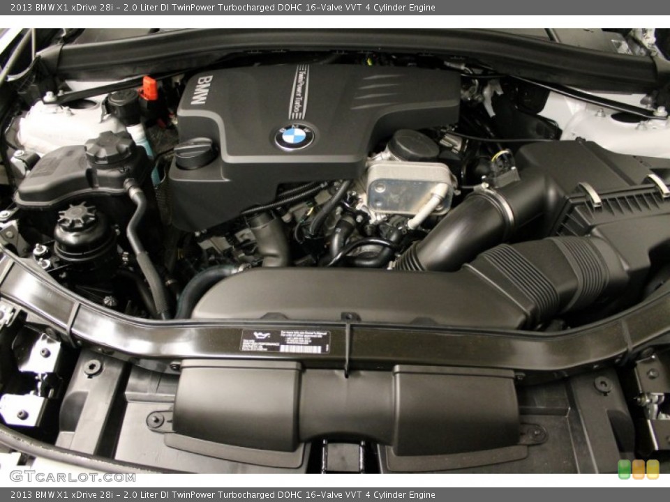 2.0 Liter DI TwinPower Turbocharged DOHC 16-Valve VVT 4 Cylinder Engine for the 2013 BMW X1 #76535865