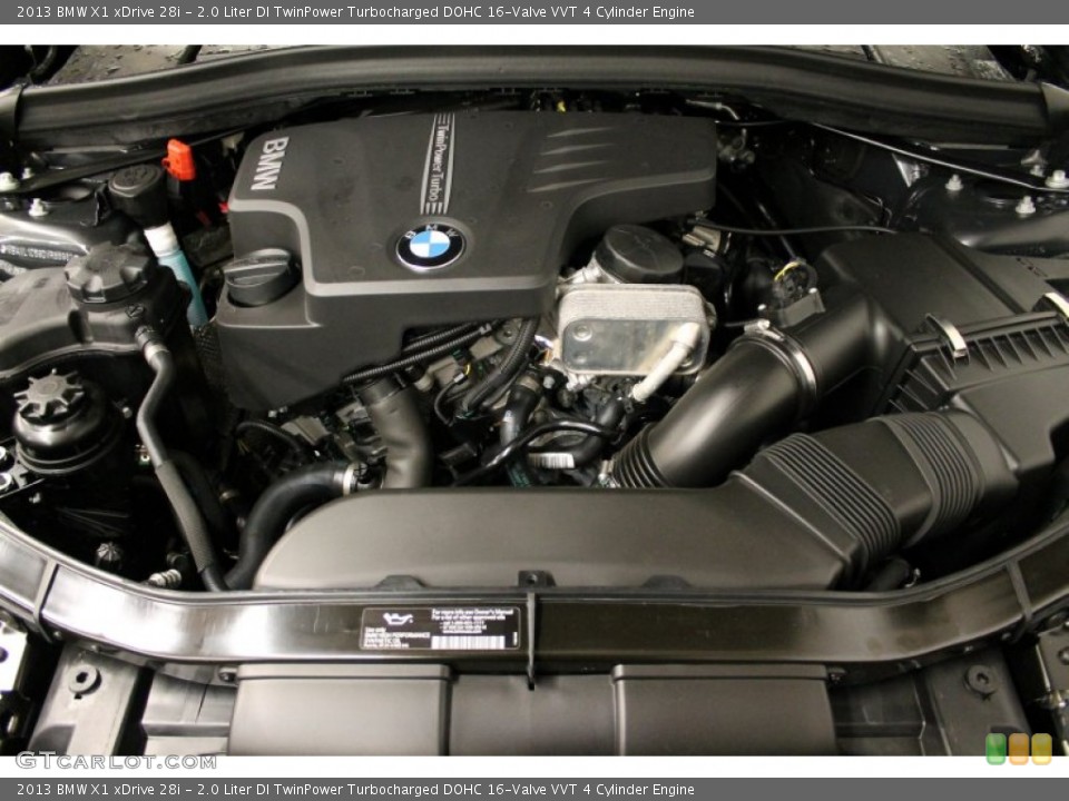 2.0 Liter DI TwinPower Turbocharged DOHC 16-Valve VVT 4 Cylinder Engine for the 2013 BMW X1 #76537267