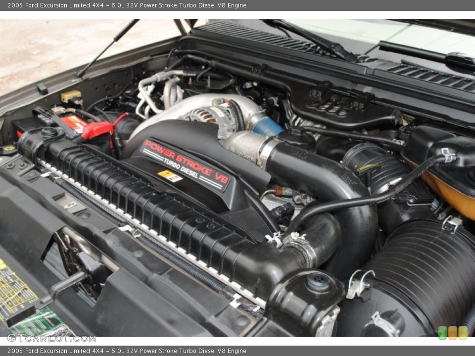 6.0L 32V Power Stroke Turbo Diesel V8 Engine for the 2005 Ford Excursion #76543697