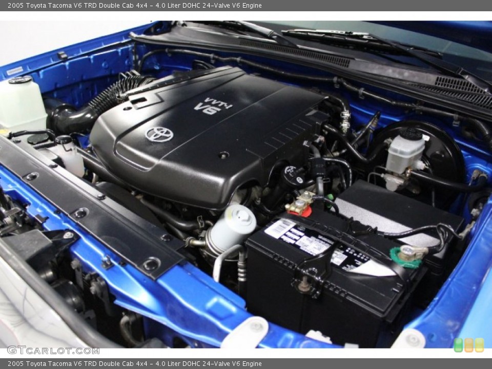 4.0 Liter DOHC 24-Valve V6 Engine for the 2005 Toyota Tacoma #76546622