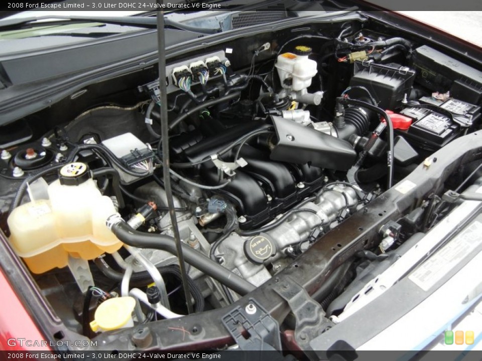 3.0 Liter DOHC 24-Valve Duratec V6 Engine for the 2008 Ford Escape #76549718