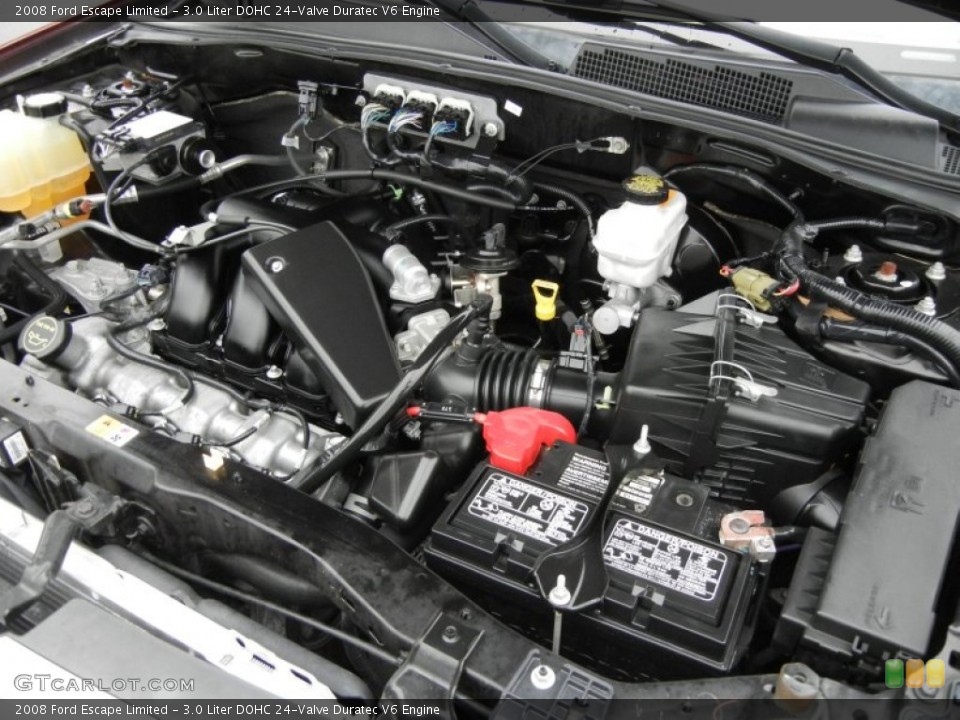 3.0 Liter DOHC 24-Valve Duratec V6 Engine for the 2008 Ford Escape #76549733