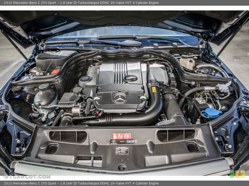 1.8 Liter DI Turbocharged DOHC 16-Valve VVT 4 Cylinder Engine for the 2013 Mercedes-Benz C #76557623