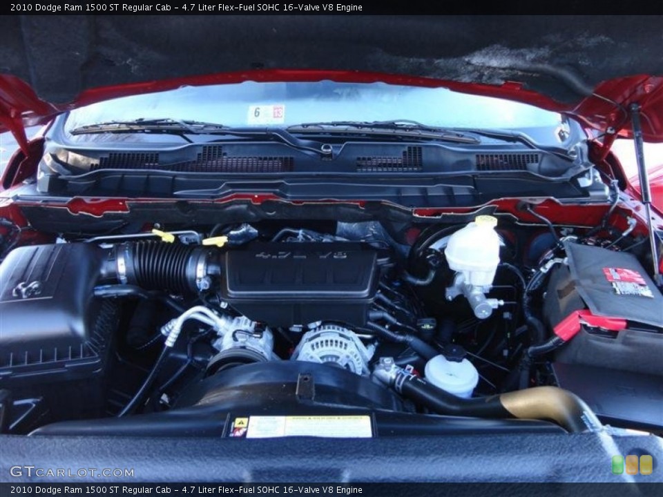 4.7 Liter Flex-Fuel SOHC 16-Valve V8 Engine for the 2010 Dodge Ram 1500 #76558307