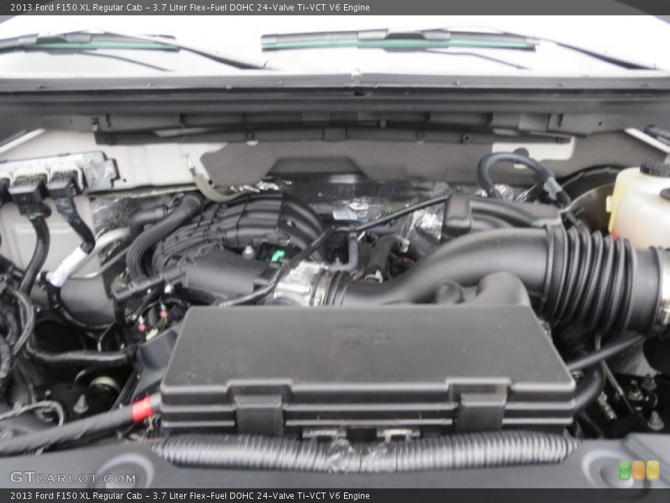 3.7 Liter Flex-Fuel DOHC 24-Valve Ti-VCT V6 Engine for the 2013 Ford F150 #76562339