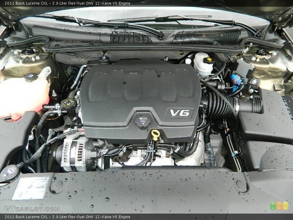 3.9 Liter Flex-Fuel OHV 12-Valve V6 Engine for the 2011 Buick Lucerne #76566312