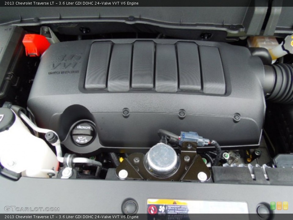 3.6 Liter GDI DOHC 24-Valve VVT V6 Engine for the 2013 Chevrolet Traverse #76576755