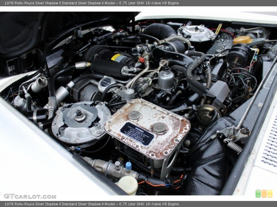 6.75 Liter OHV 16-Valve V8 Engine for the 1978 Rolls-Royce Silver Shadow II #76578808