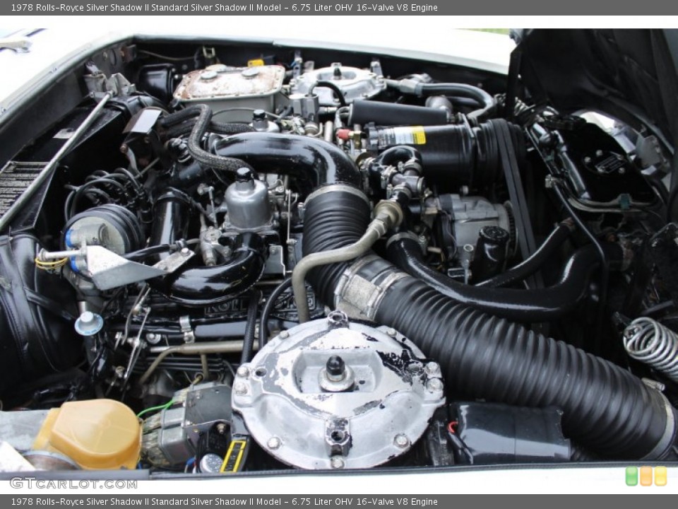 6.75 Liter OHV 16-Valve V8 Engine for the 1978 Rolls-Royce Silver Shadow II #76578850
