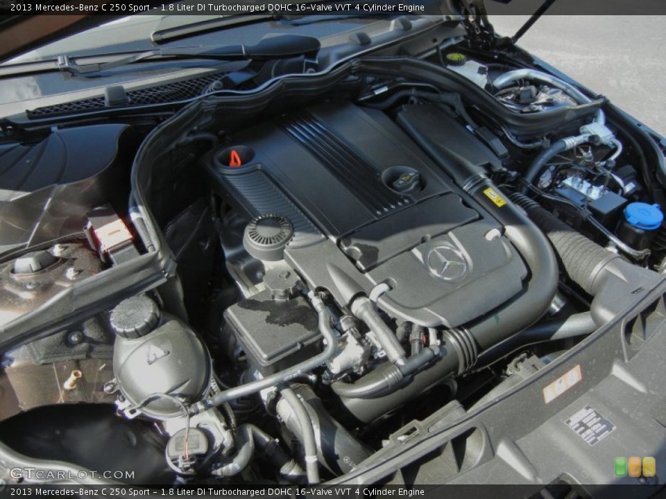 1.8 Liter DI Turbocharged DOHC 16-Valve VVT 4 Cylinder Engine for the 2013 Mercedes-Benz C #76579307