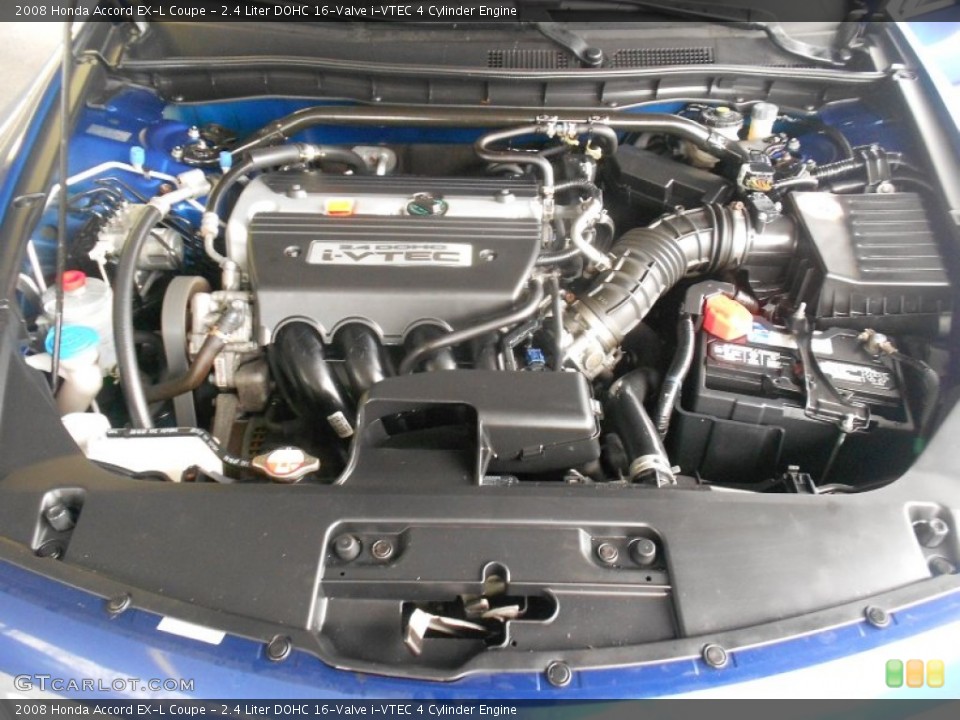 2.4 Liter DOHC 16-Valve i-VTEC 4 Cylinder Engine for the 2008 Honda Accord #76585950