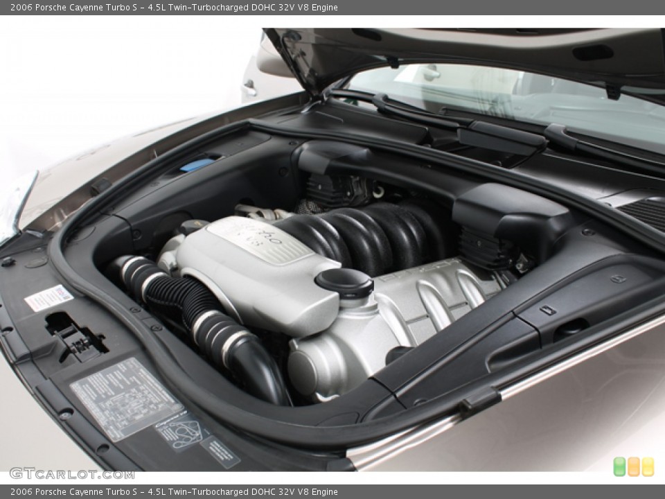 4.5L Twin-Turbocharged DOHC 32V V8 Engine for the 2006 Porsche Cayenne #76590906