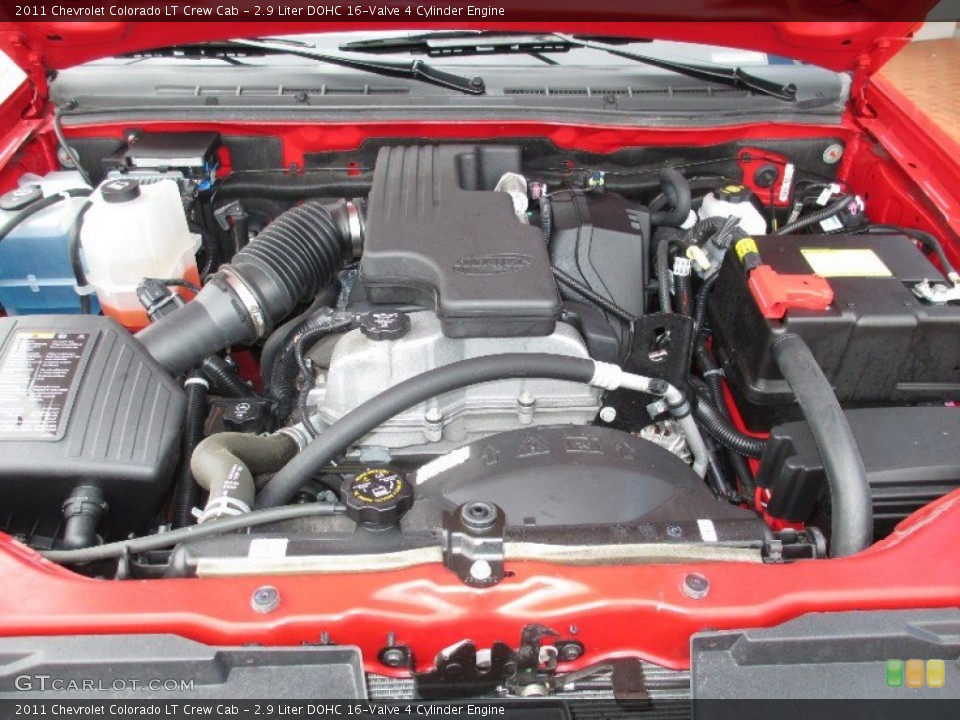 2.9 Liter DOHC 16-Valve 4 Cylinder Engine for the 2011 Chevrolet Colorado #76594028