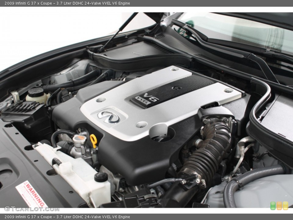 3.7 Liter DOHC 24-Valve VVEL V6 Engine for the 2009 Infiniti G #76597210