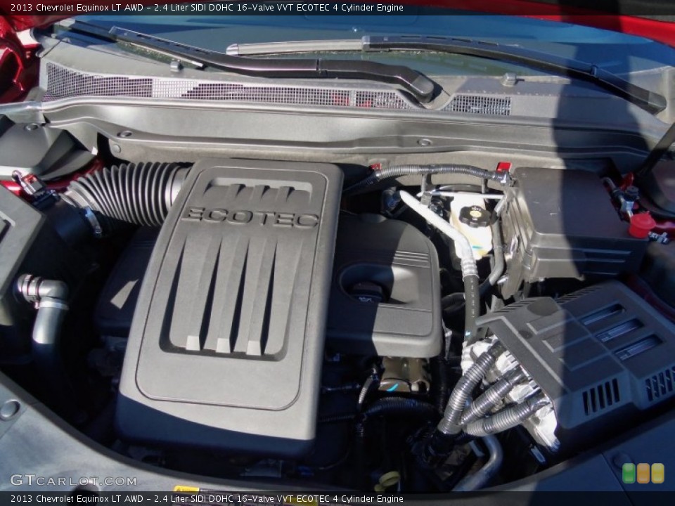 2.4 Liter SIDI DOHC 16-Valve VVT ECOTEC 4 Cylinder Engine for the 2013 Chevrolet Equinox #76611451