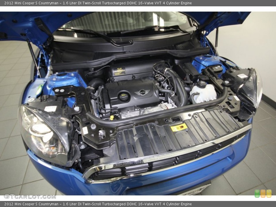1.6 Liter DI Twin-Scroll Turbocharged DOHC 16-Valve VVT 4 Cylinder Engine for the 2012 Mini Cooper #76611589