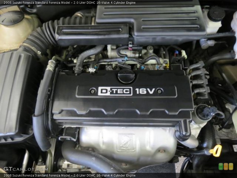 2.0 Liter DOHC 16-Valve 4 Cylinder Engine for the 2008 Suzuki Forenza #76614963