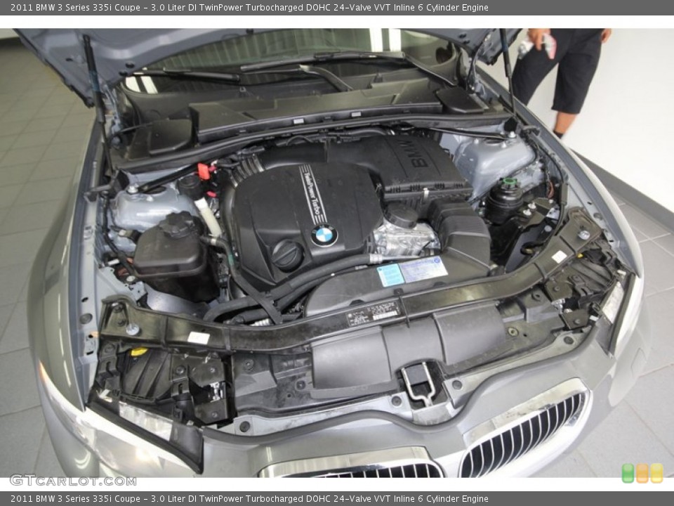 3.0 Liter DI TwinPower Turbocharged DOHC 24-Valve VVT Inline 6 Cylinder Engine for the 2011 BMW 3 Series #76617388