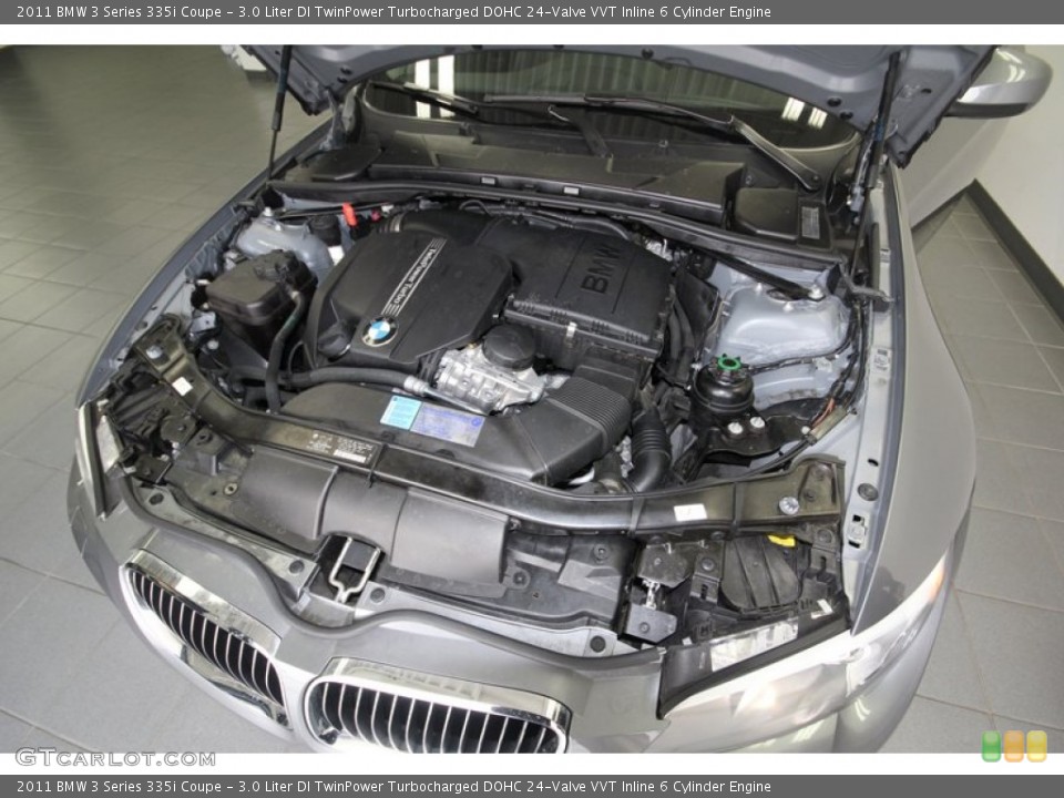 3.0 Liter DI TwinPower Turbocharged DOHC 24-Valve VVT Inline 6 Cylinder Engine for the 2011 BMW 3 Series #76617400