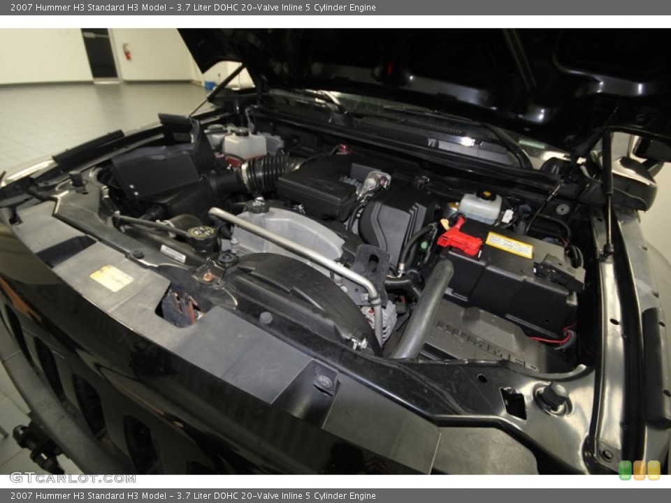 3.7 Liter DOHC 20-Valve Inline 5 Cylinder Engine for the 2007 Hummer H3 #76618312