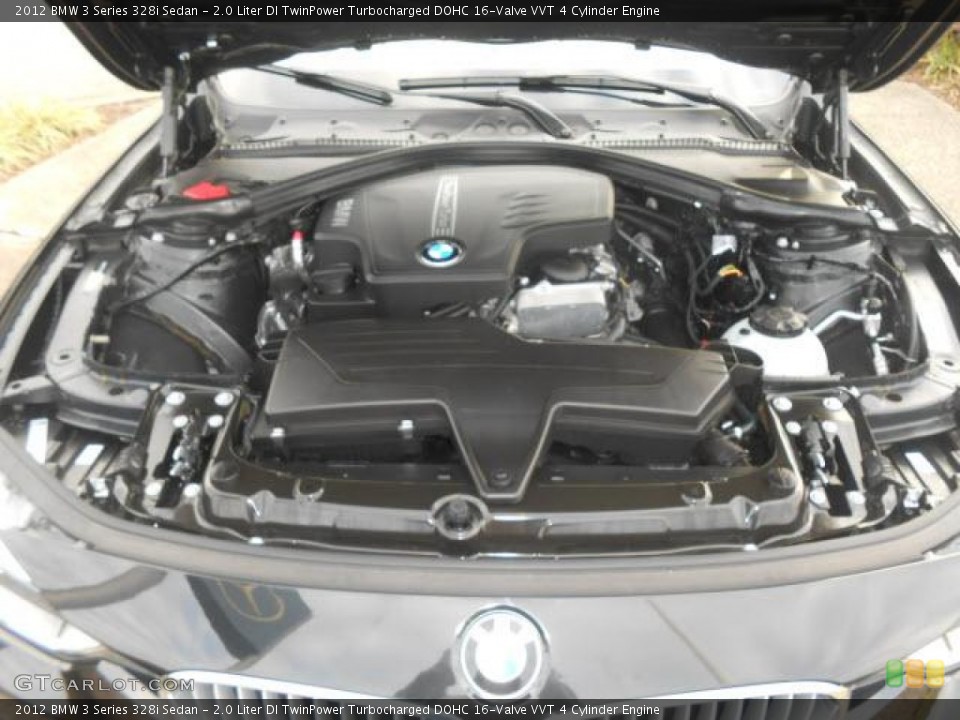 2.0 Liter DI TwinPower Turbocharged DOHC 16-Valve VVT 4 Cylinder Engine for the 2012 BMW 3 Series #76624950