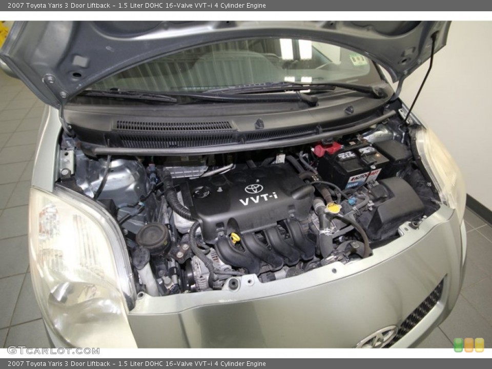 1.5 Liter DOHC 16-Valve VVT-i 4 Cylinder Engine for the 2007 Toyota Yaris #76630644