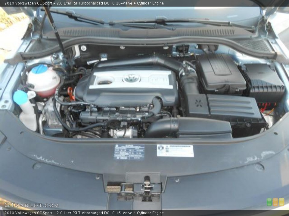 2.0 Liter FSI Turbocharged DOHC 16-Valve 4 Cylinder Engine for the 2010 Volkswagen CC #76633293