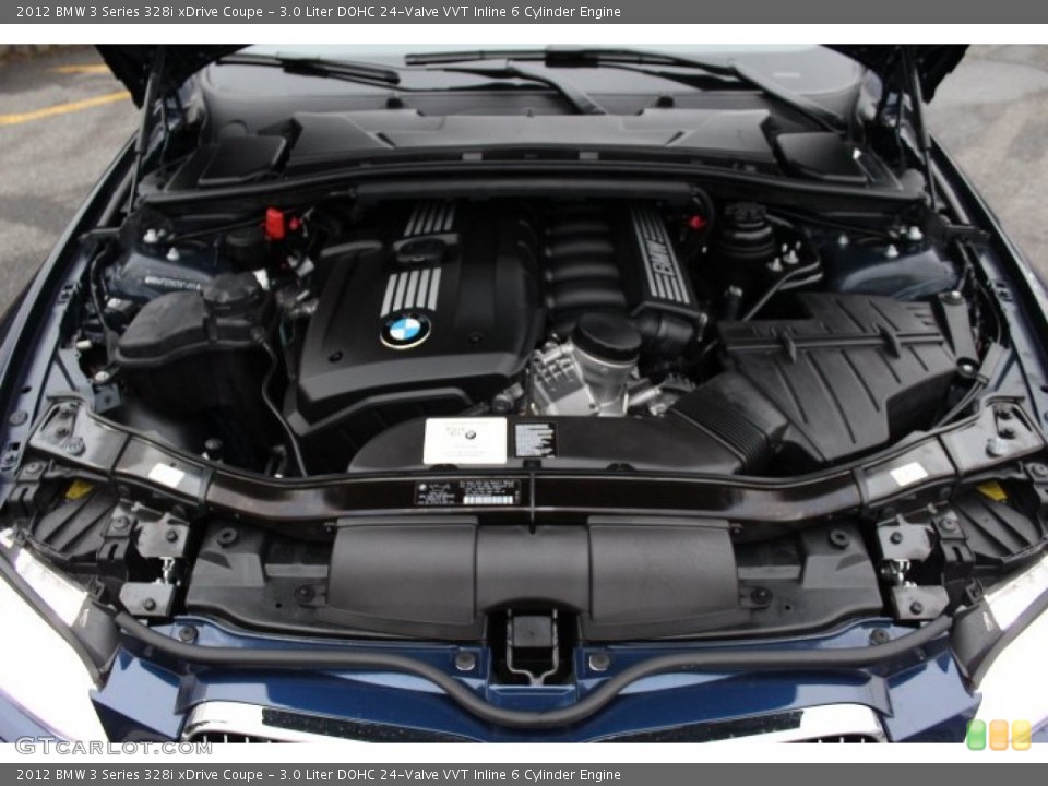 3.0 Liter DOHC 24-Valve VVT Inline 6 Cylinder Engine for the 2012 BMW 3 Series #76639722