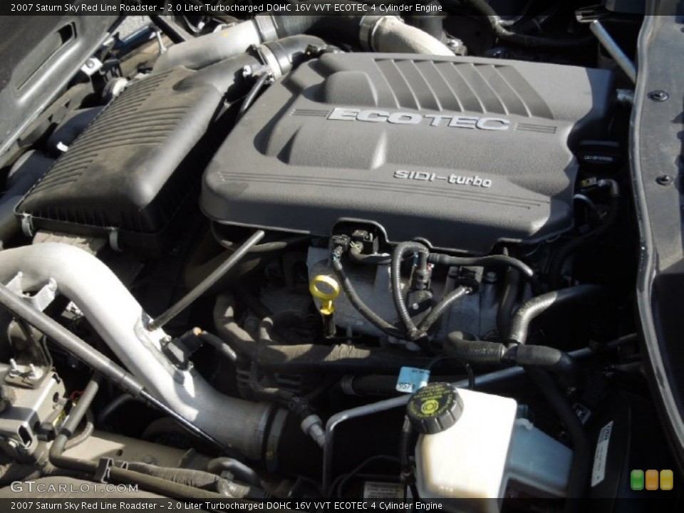 2.0 Liter Turbocharged DOHC 16V VVT ECOTEC 4 Cylinder Engine for the 2007 Saturn Sky #76640889