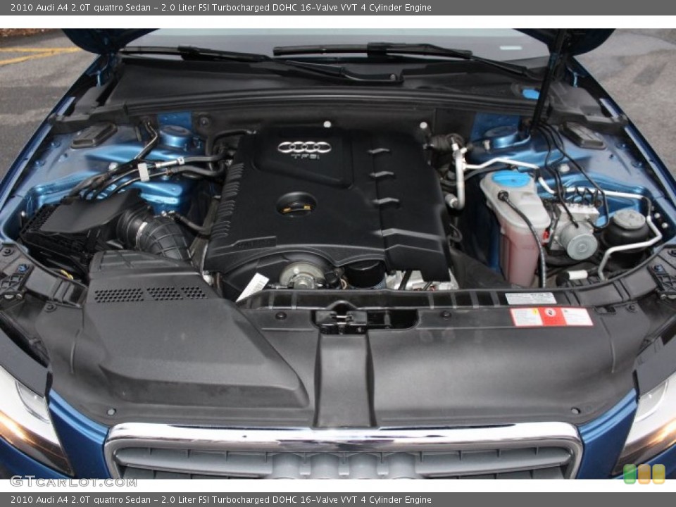 2.0 Liter FSI Turbocharged DOHC 16-Valve VVT 4 Cylinder Engine for the 2010 Audi A4 #76642139