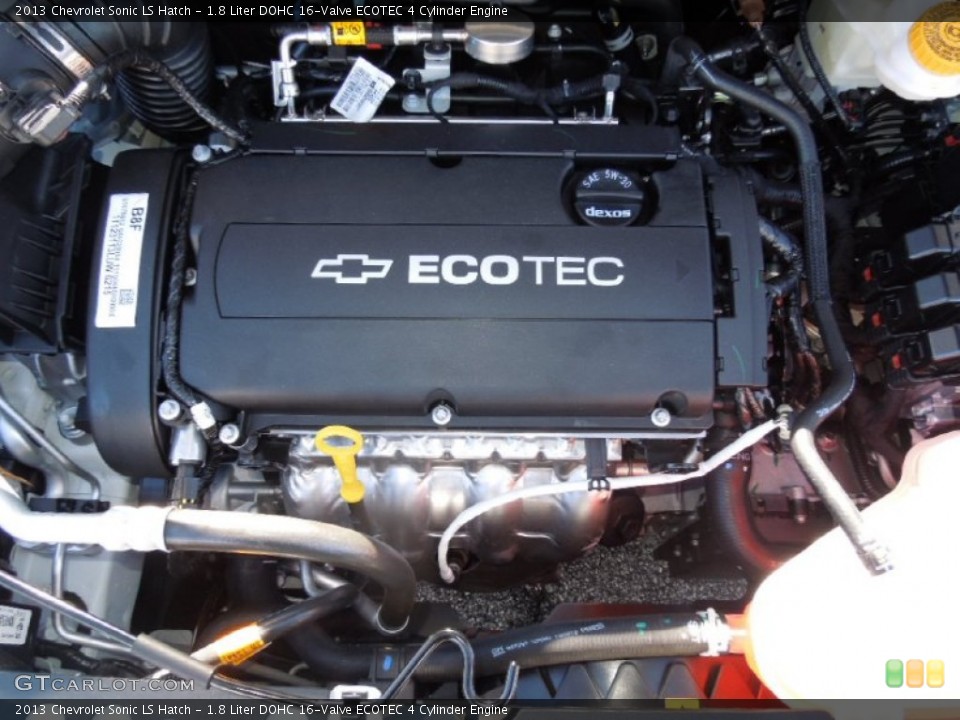 1.8 Liter DOHC 16-Valve ECOTEC 4 Cylinder Engine for the 2013 Chevrolet Sonic #76643610