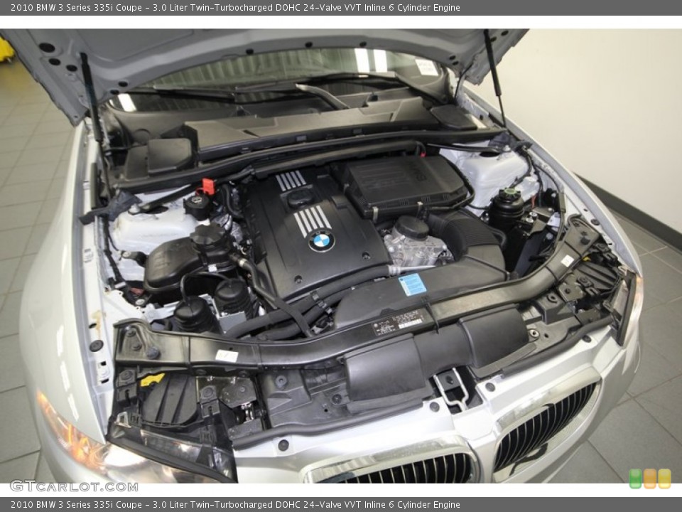 3.0 Liter Twin-Turbocharged DOHC 24-Valve VVT Inline 6 Cylinder Engine for the 2010 BMW 3 Series #76645456