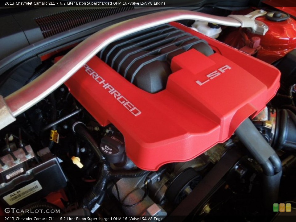 6.2 Liter Eaton Supercharged OHV 16-Valve LSA V8 Engine for the 2013 Chevrolet Camaro #76646259