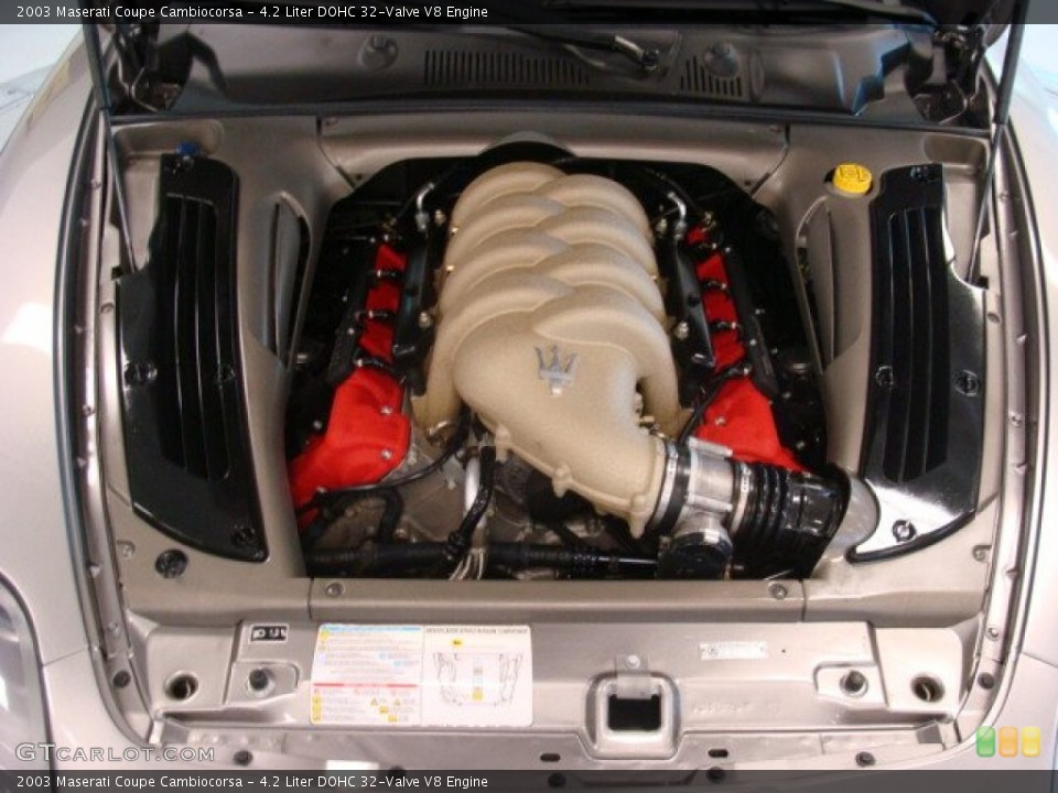 4.2 Liter DOHC 32-Valve V8 Engine for the 2003 Maserati Coupe #76650915