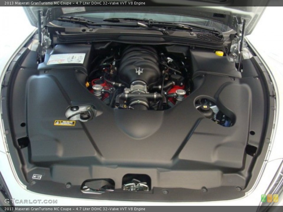4.7 Liter DOHC 32-Valve VVT V8 Engine for the 2013 Maserati GranTurismo #76651629