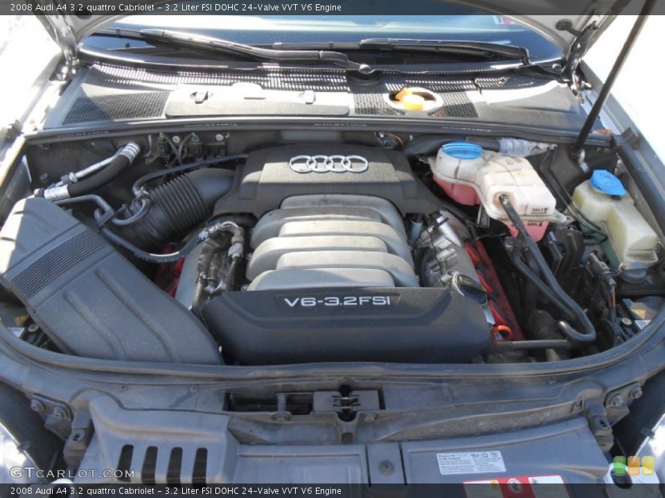 3.2 Liter FSI DOHC 24-Valve VVT V6 Engine for the 2008 Audi A4 #76657632