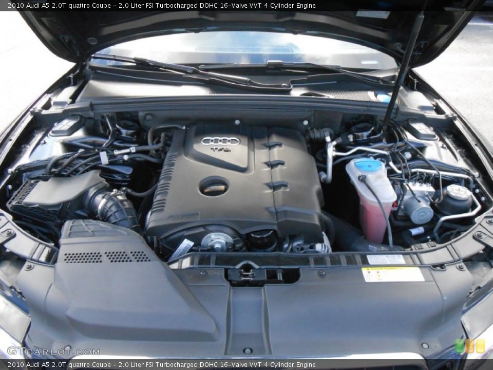 2.0 Liter FSI Turbocharged DOHC 16-Valve VVT 4 Cylinder Engine for the 2010 Audi A5 #76658622