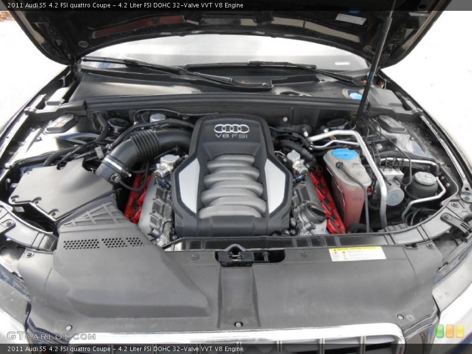 4.2 Liter FSI DOHC 32-Valve VVT V8 Engine for the 2011 Audi S5 #76659158