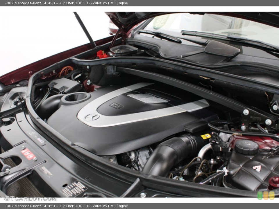 4.7 Liter DOHC 32-Valve VVT V8 Engine for the 2007 Mercedes-Benz GL #76667805