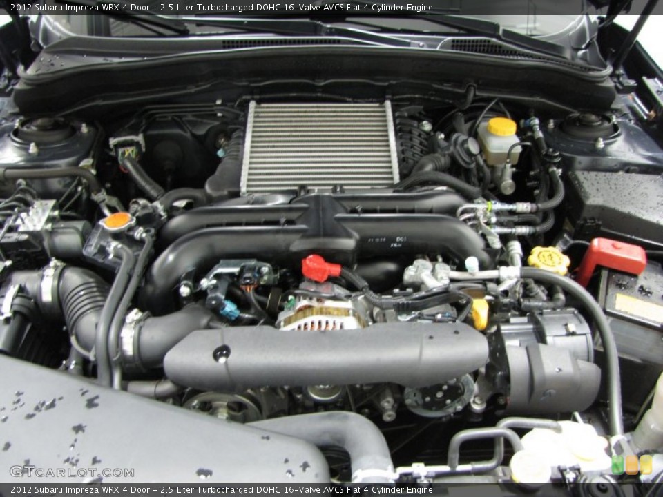 2.5 Liter Turbocharged DOHC 16-Valve AVCS Flat 4 Cylinder Engine for the 2012 Subaru Impreza #76676982