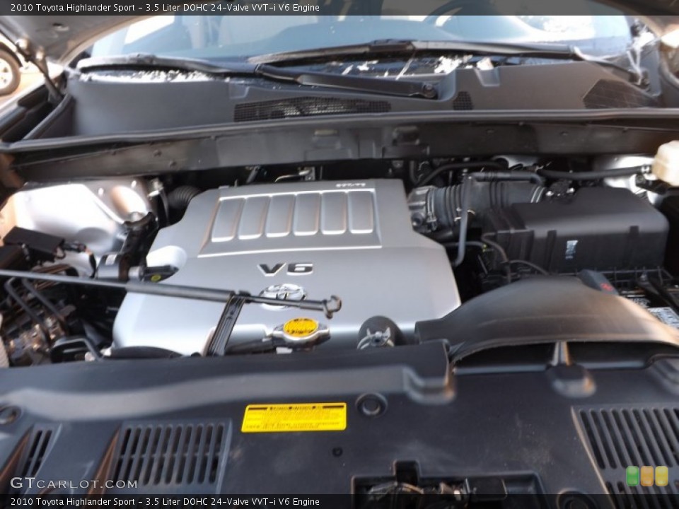 3.5 Liter DOHC 24-Valve VVT-i V6 Engine for the 2010 Toyota Highlander #76679013
