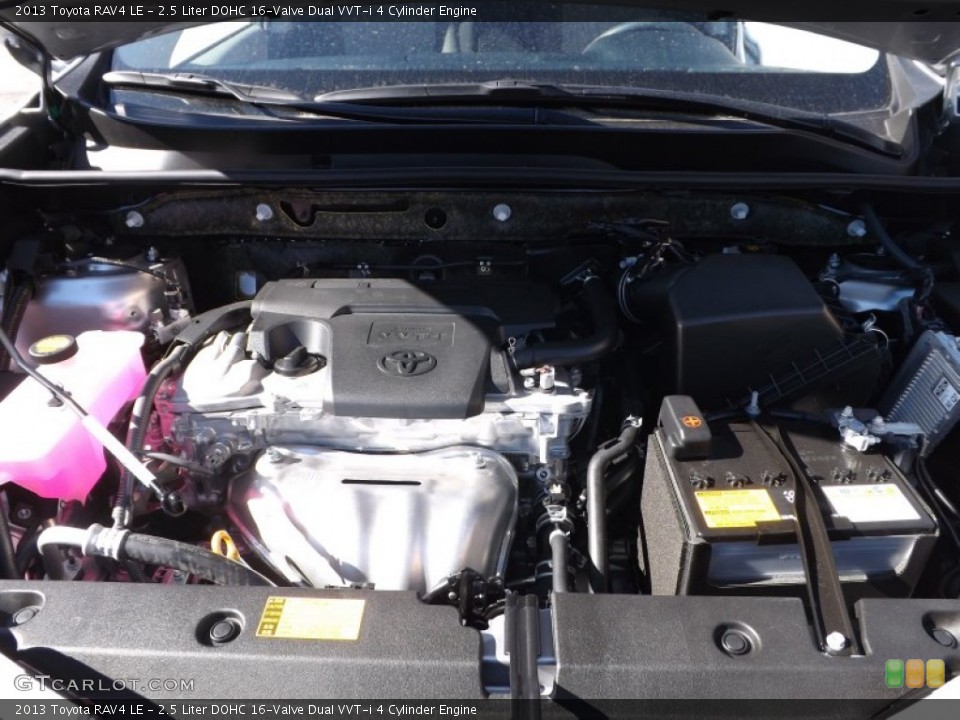 2.5 Liter DOHC 16-Valve Dual VVT-i 4 Cylinder Engine for the 2013 Toyota RAV4 #76680354