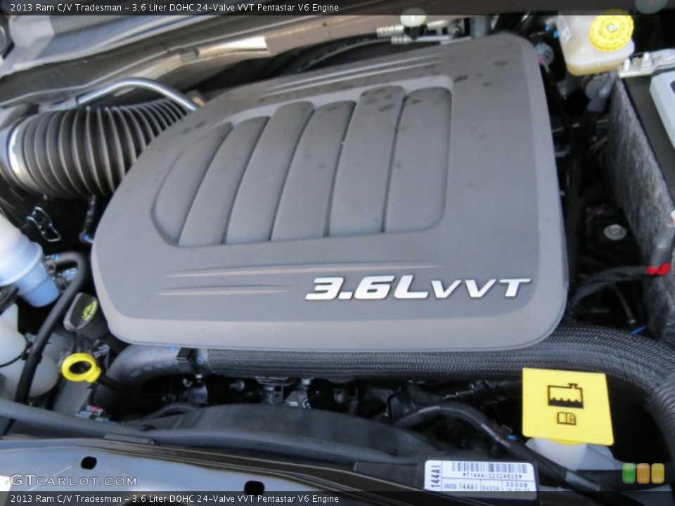 3.6 Liter DOHC 24-Valve VVT Pentastar V6 Engine for the 2013 Ram C/V #76697579